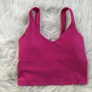Lululemon sonic pink align tank! NWOT